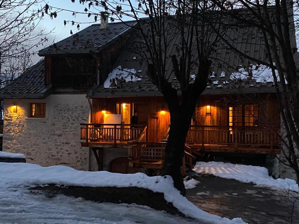 Superbe Ferme Renovee En Chalet De Luxe En Pleine Nature バルスロネット エクステリア 写真